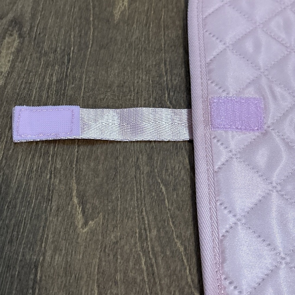 Pink Bible Cover Bellahold Model BH05 Quilted Tabs Handle Ribbon Book Mark New - Picture 6 of 11